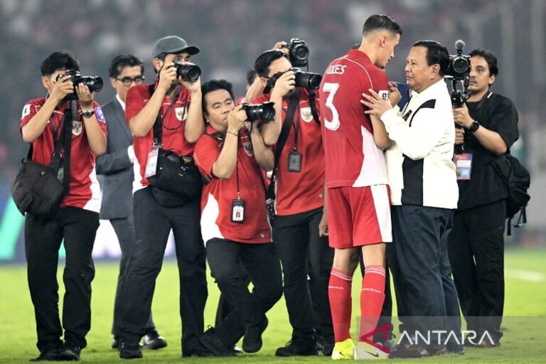 Prabowo Bersyukur atas Kemenangan Timnas Melawan China: Insha Allah Menuju Piala Dunia